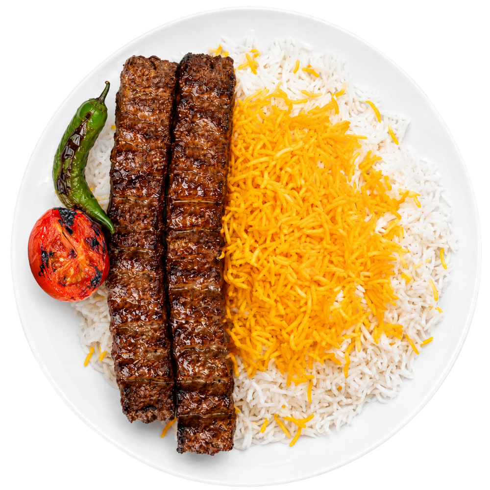 KABAB + RICE