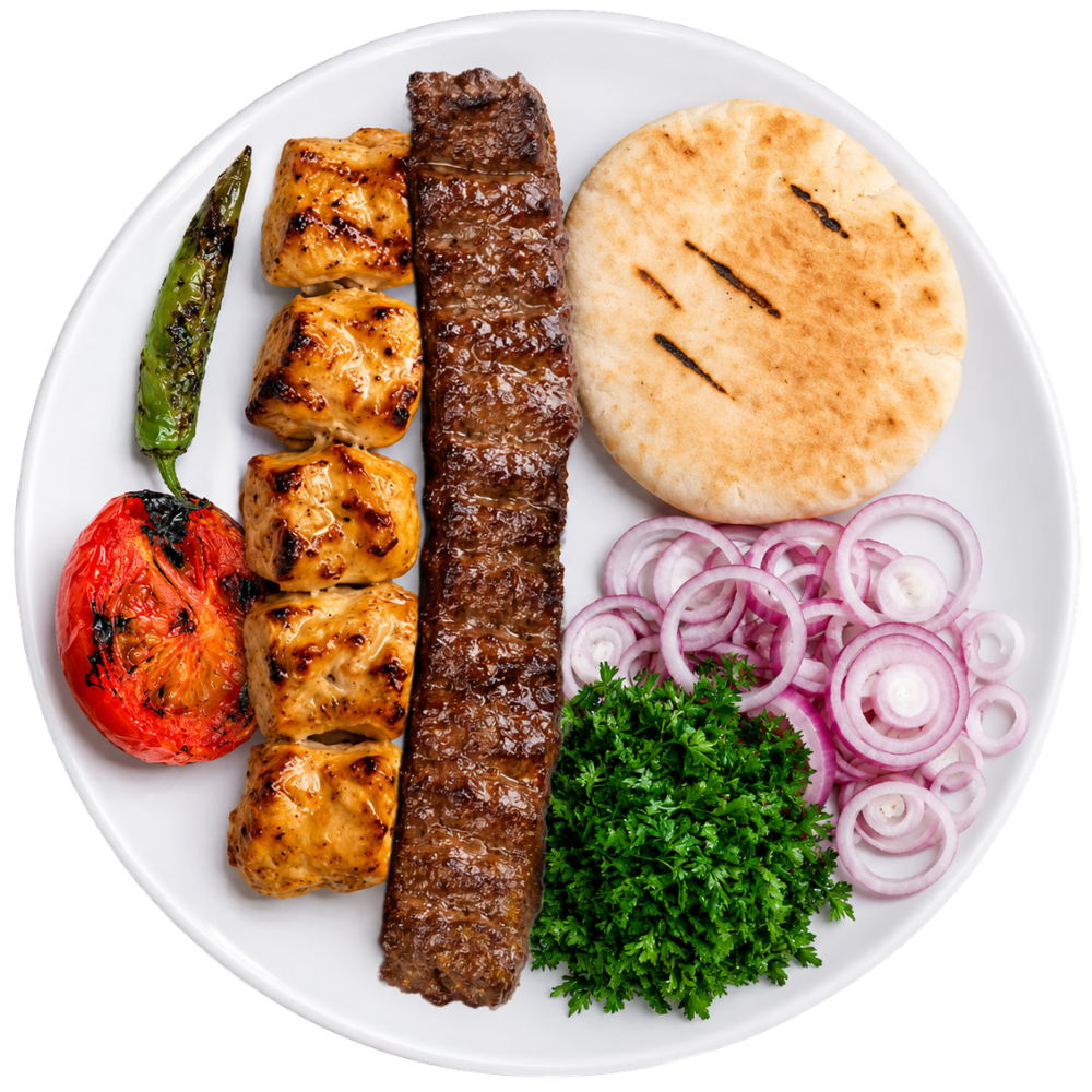 KABAB + NAAN