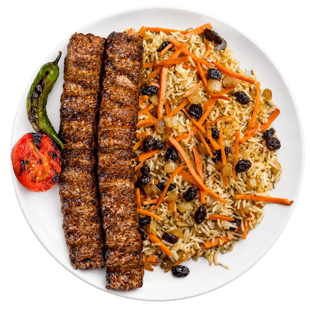 KABAB + RICE