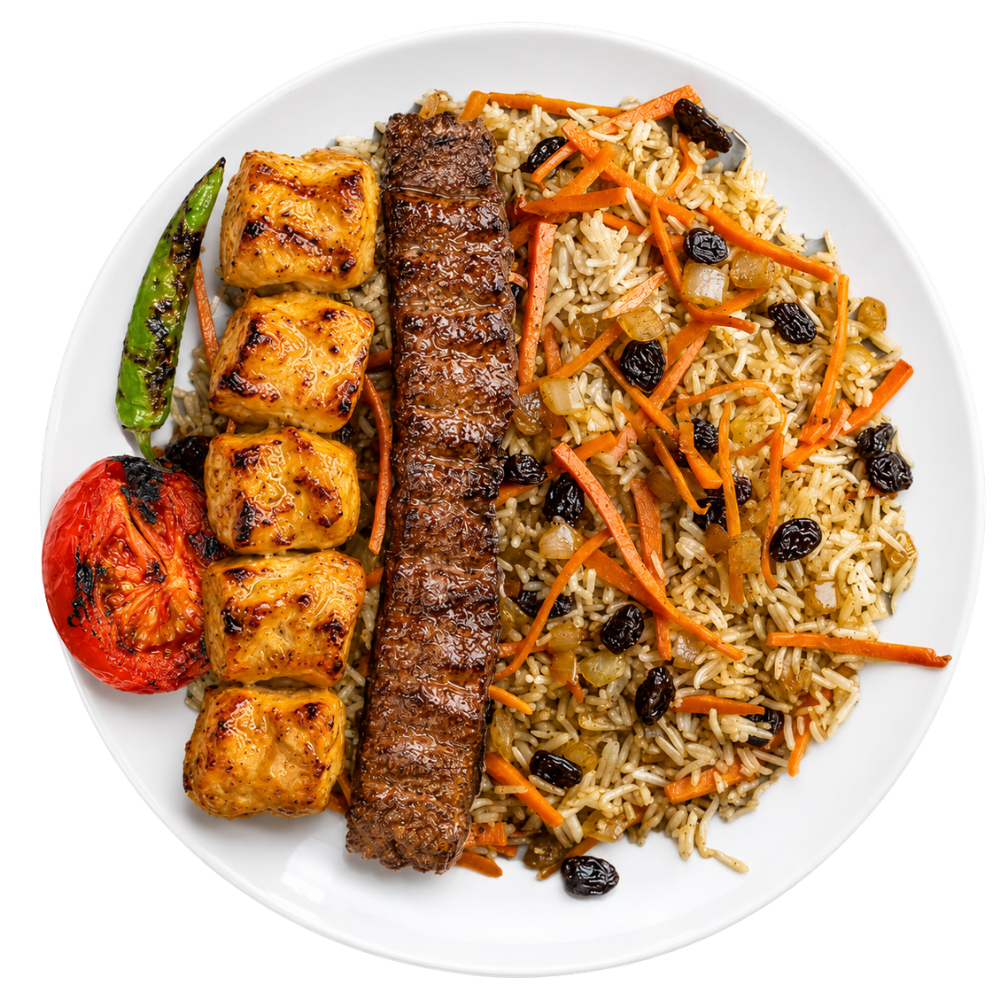 KABAB + RICE